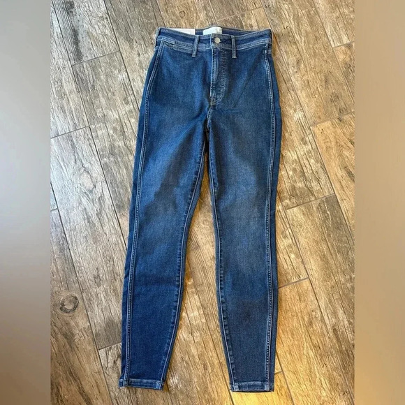 EVERLANE The Way High Skinny Jean vintage blue NWT 28 - Picture 1 of 8